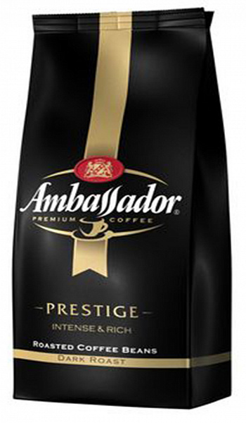 Кофе в зернах Ambassador Prestige 1 кг, Амбассадор Престиж фото в онлайн-магазине Kofe-Da.ru